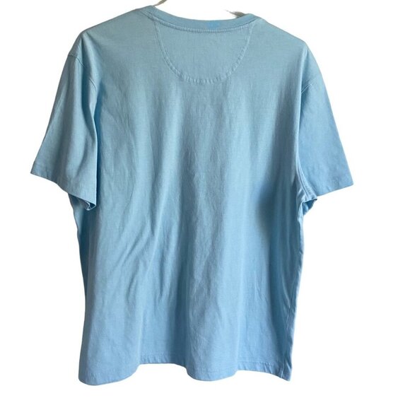 Tackle & Tides Short Sleeve Light Blue Tee Shirt Men's Large NEW NWOT - Picture 4 of 7